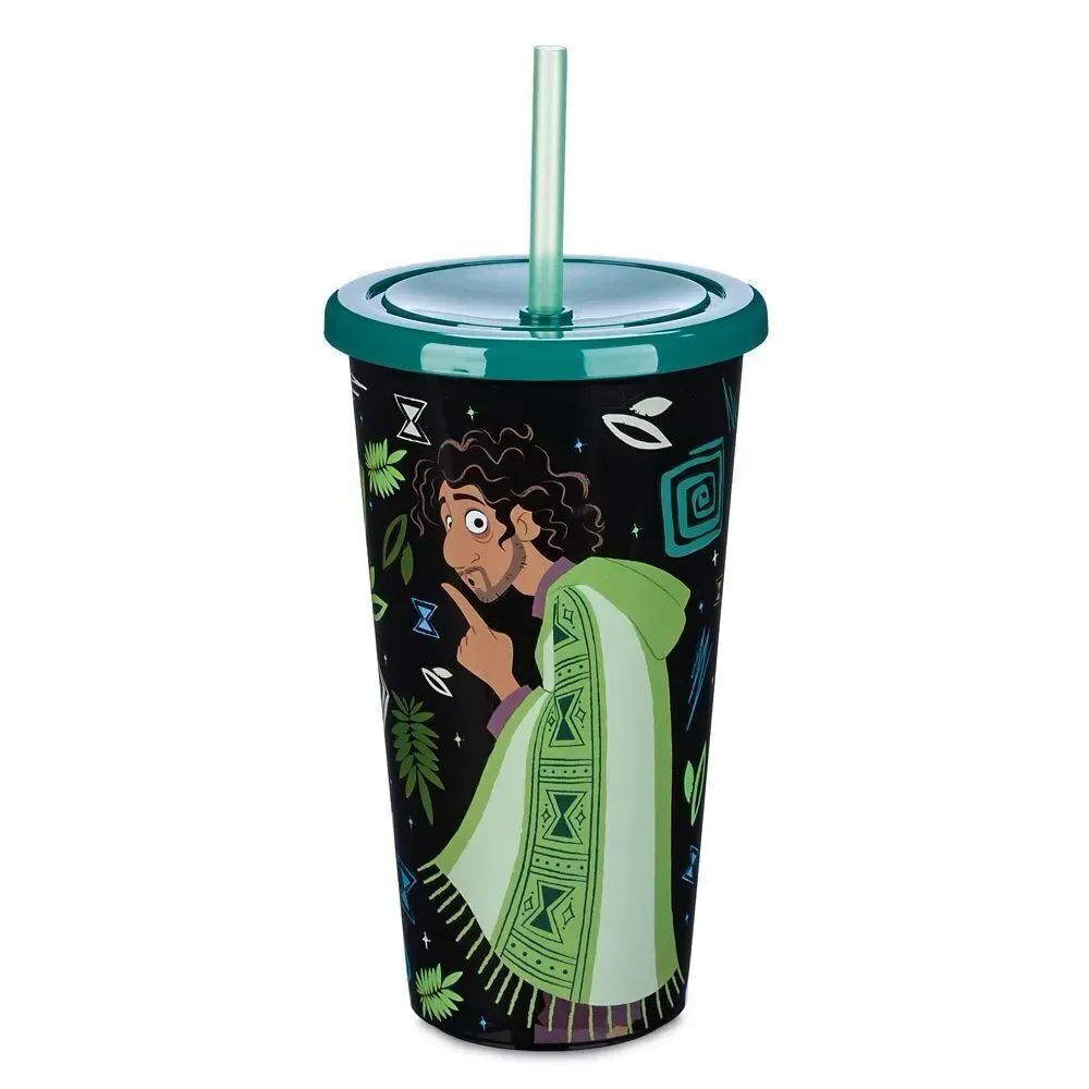 Bruno Tumbler with Straw Encanto Disney NEW Cold Drink Cup NIB